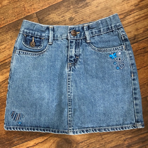 OshKosh B’gosh Denim Skirt Size 8 - Picture 1 of 7
